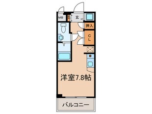 エスリ－ド御堂筋梅田(409)の物件間取画像